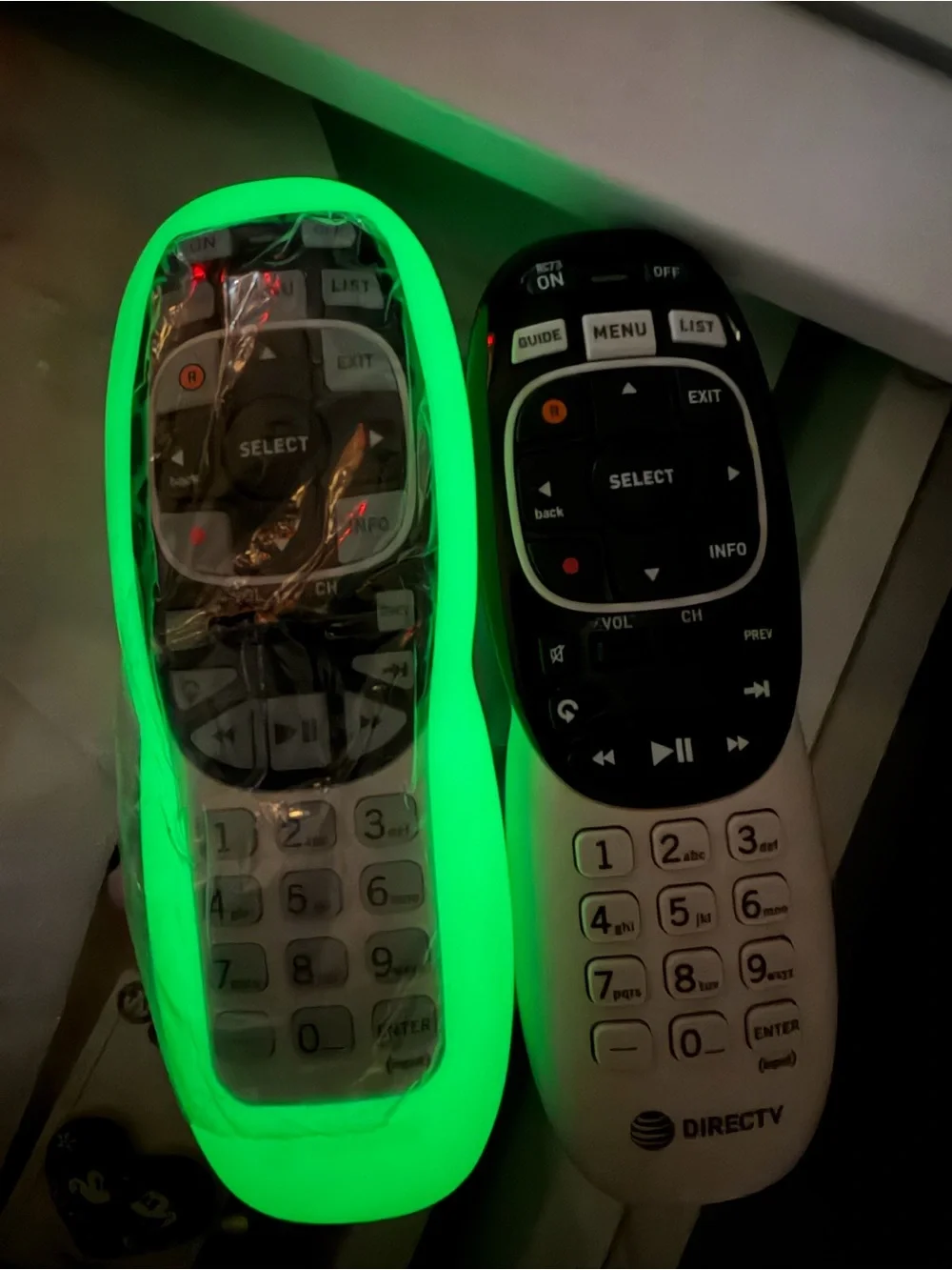 Replacement Remote with Neon Green Silicone Cover